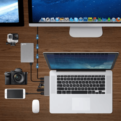 Female Port Usb Hub C 3.0 Multi for Macbook (10)