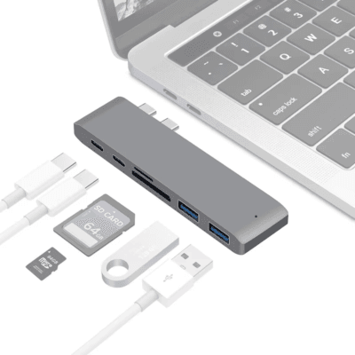 Female Port Usb Hub C 3.0 Multi for Macbook (3)