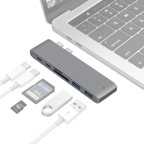 Female Port Usb Hub C 3.0 Multi for Macbook (3)