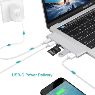 Female Port Usb Hub C 3.0 Multi for Macbook (4)