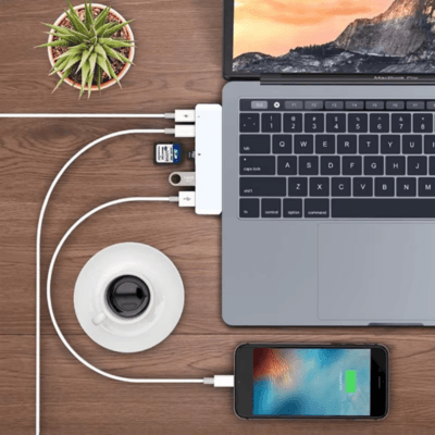 Female Port Usb Hub C 3.0 Multi for Macbook (6)