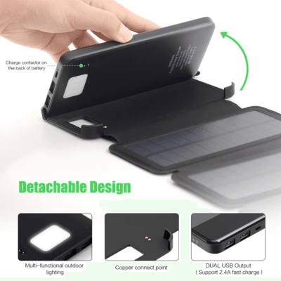 Foldable Detachable Solar Power Bank (3)