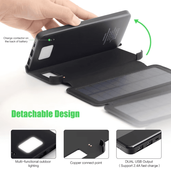 Foldable Detachable Solar Power Bank (3)
