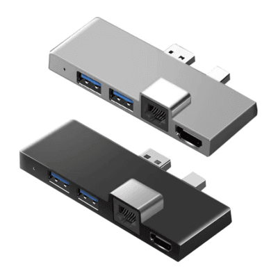 For Microsoft Surface Pro 4 5 6 Docking Station Hub with 4K HDTV TF Card Reader Gigabit Ethernet 2 USB 3.1 Gen 1 Port