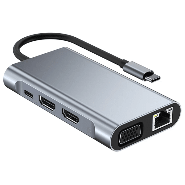 HUB to Dual HDTV Adapter OTG Vga RJ45 (3)