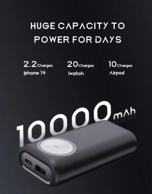High Capacity 20W 10000mAh Custom Power Bank (8)