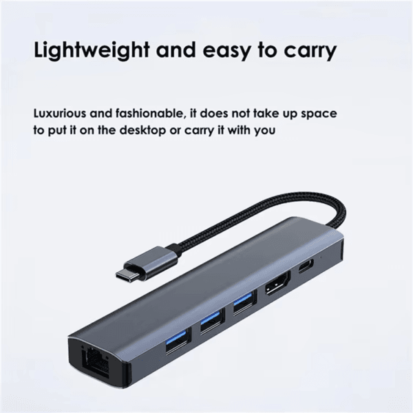 Hub 6in1 Gigabit Ethernet (8)