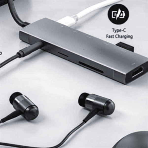 Hub Audio Port Hub SD Card Reader TF Card Reader (5)