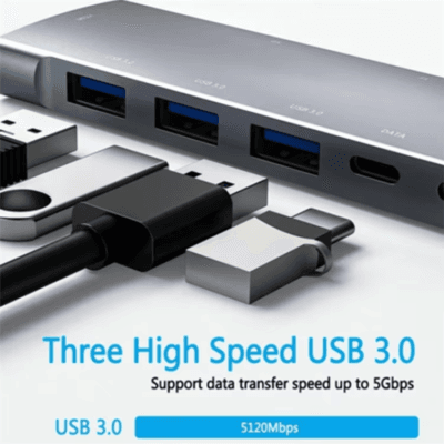 Hub Audio Port Hub SD Card Reader TF Card Reader (7)