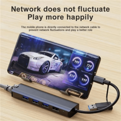 LAN Network Splitter for Macbook iPad (10)