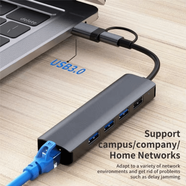 LAN Network Splitter for Macbook iPad (12)