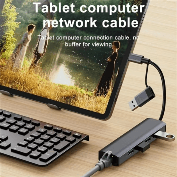 LAN Network Splitter for Macbook iPad (9)