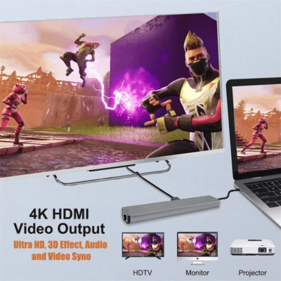 Lan Adapter 4K HDTV for Type C Laptops (10)