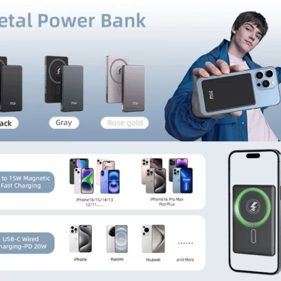Magnetic Power Banks Super Slim Design (1)