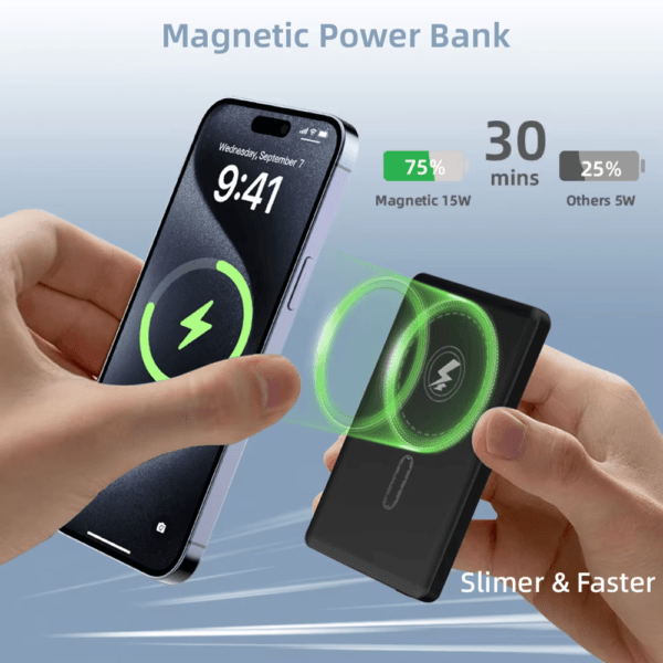 Magnetic Power Banks Super Slim Design (4)