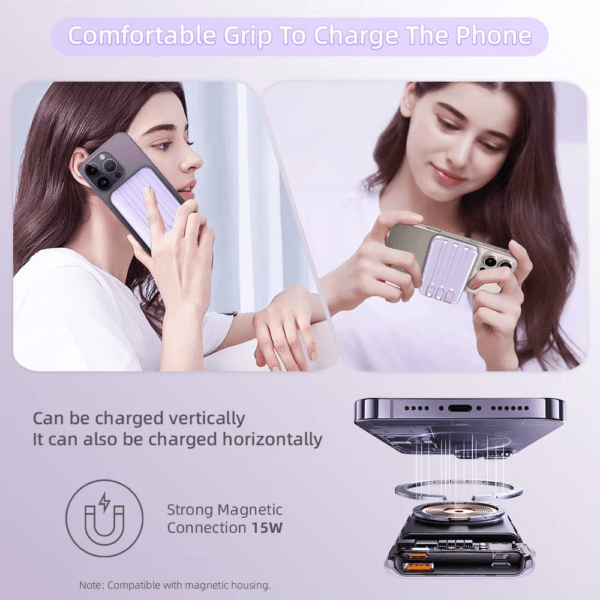 Magnetic Wireless Charging Built-in Cables-UK Socket Standard (6)