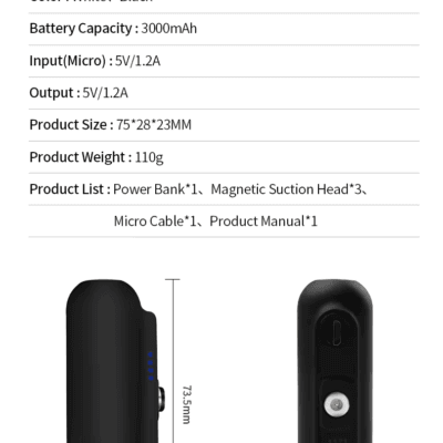 Mini Power Bank 3000mAh (5)
