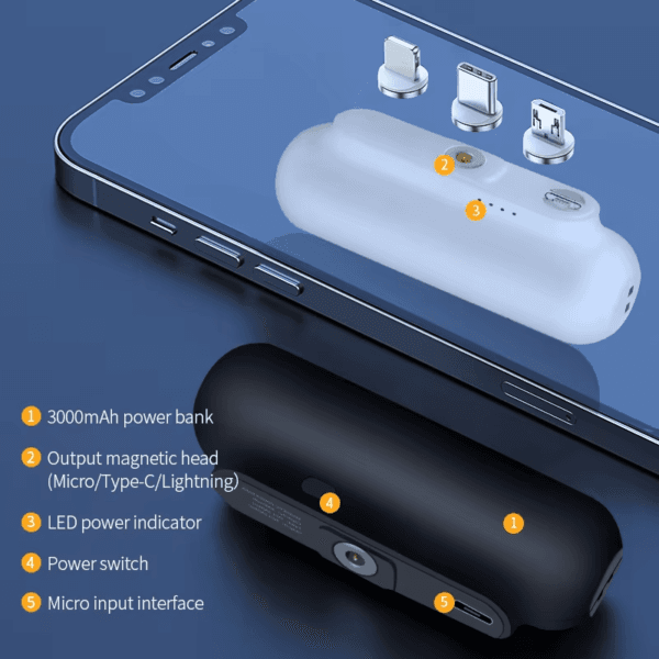 Mini Power Bank 3000mAh (8)