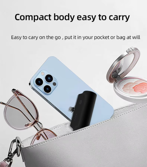 Mini Power Bank Magnetic Wireless Charger (2)