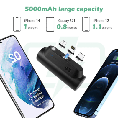 Mini Power Bank Magnetic Wireless Charger (7)