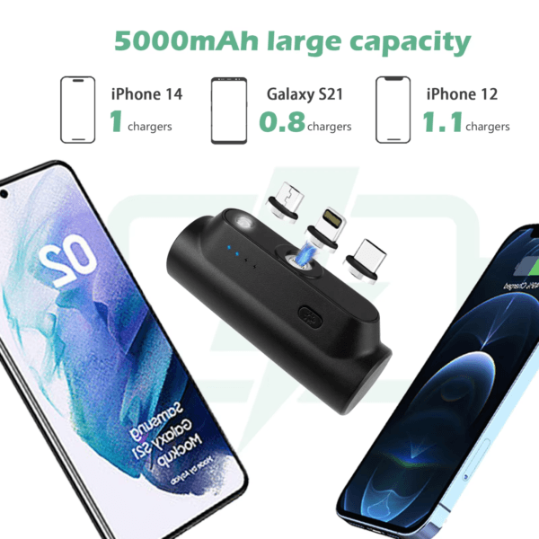 Mini Power Bank Magnetic Wireless Charger (7)