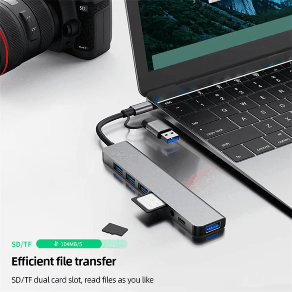 Multi Adapter SD TF Card Reader (1)