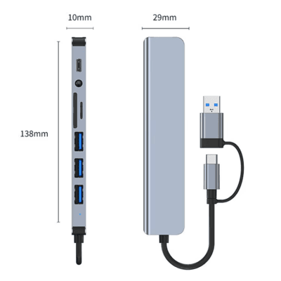 Multi Adapter SD TF Card Reader (9)