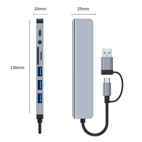 Multi Adapter SD TF Card Reader (9)
