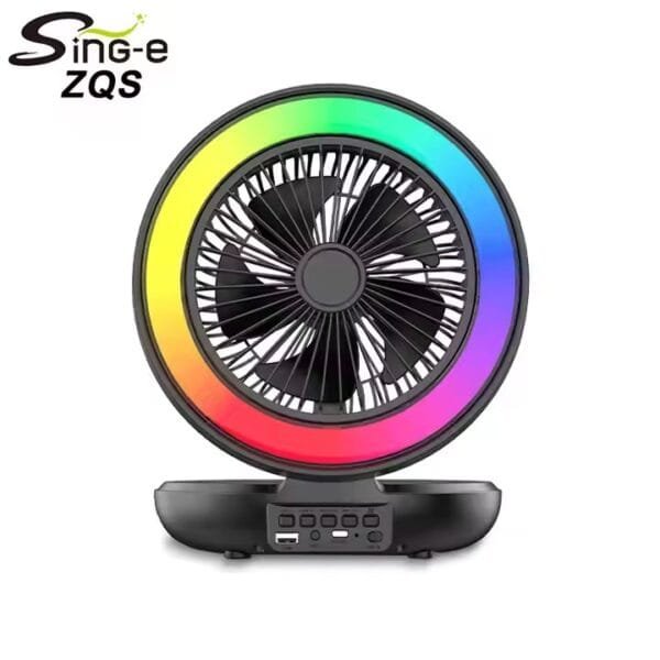 Music Box Speaker Mini Fans (1)