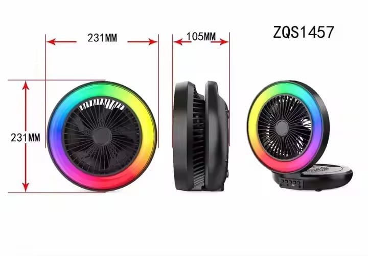 Music Box Speaker Mini Fans (2)