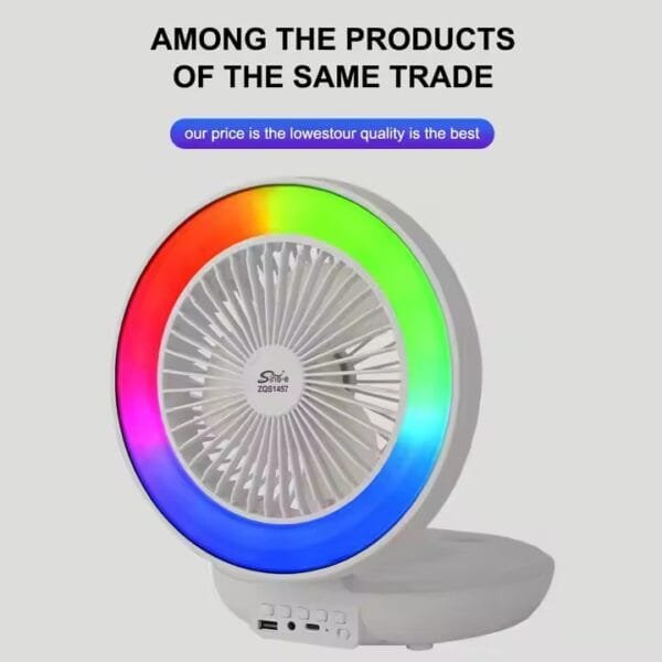 Music Box Speaker Mini Fans (3)