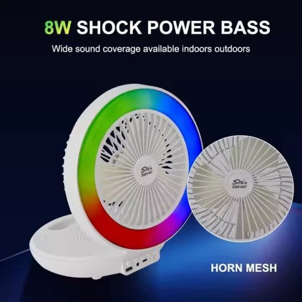 Music Box Speaker Mini Fans (5)