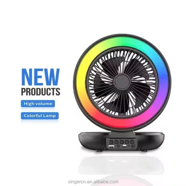 Music Box Speaker Mini Fans (6)