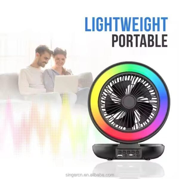 Music Box Speaker Mini Fans (7)