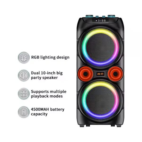 Outdoor Rgb Led Wireless Speaker (8)