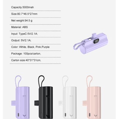 Phone Holder 3 in 1 Mobile Powerbank (1)