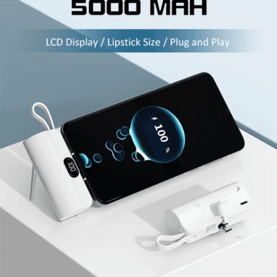 Phone Holder 3 in 1 Mobile Powerbank (2)