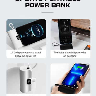 Phone Holder 3 in 1 Mobile Powerbank (6)