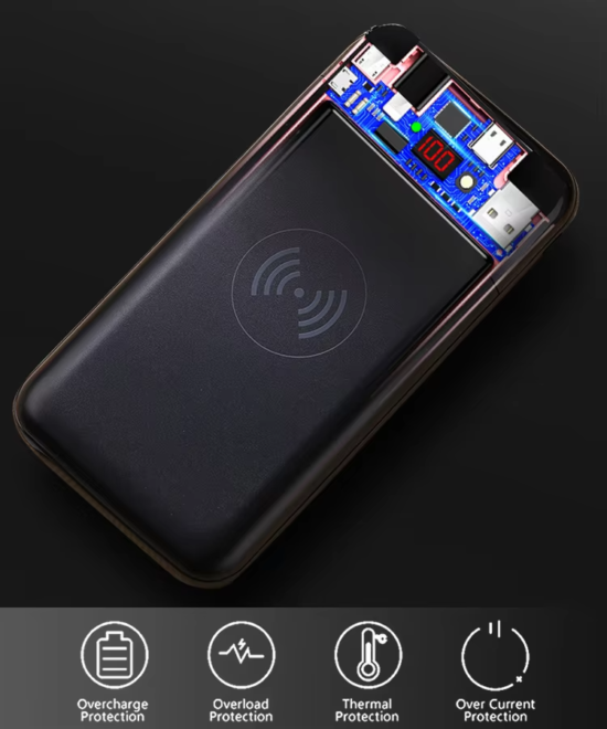 Portable 10000mAh Wireless Fast Charging (7)