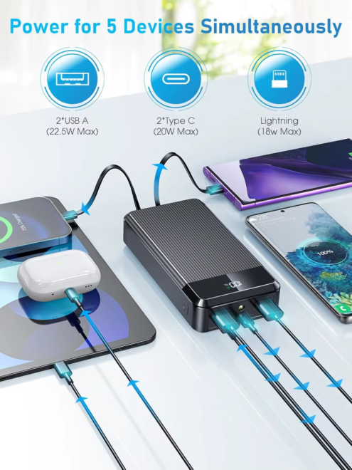 Portable Power Bank Pour Telephone (4)