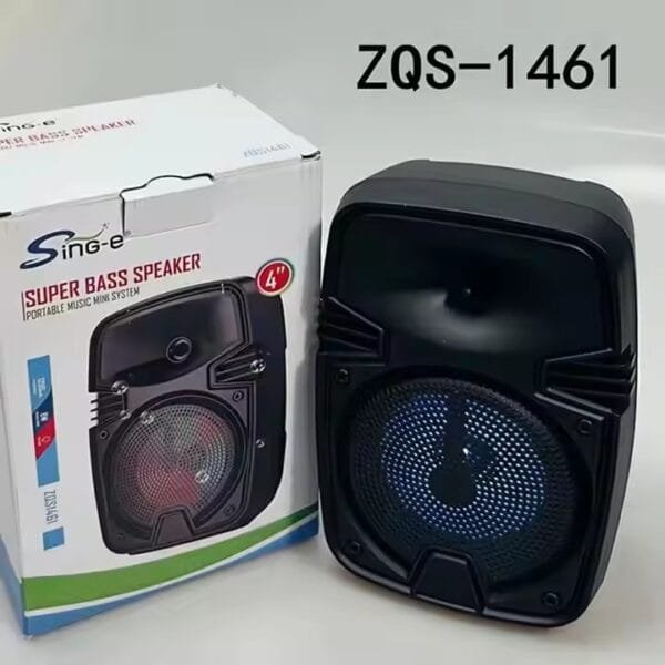Portable Rechargeable LED Speaker (6)