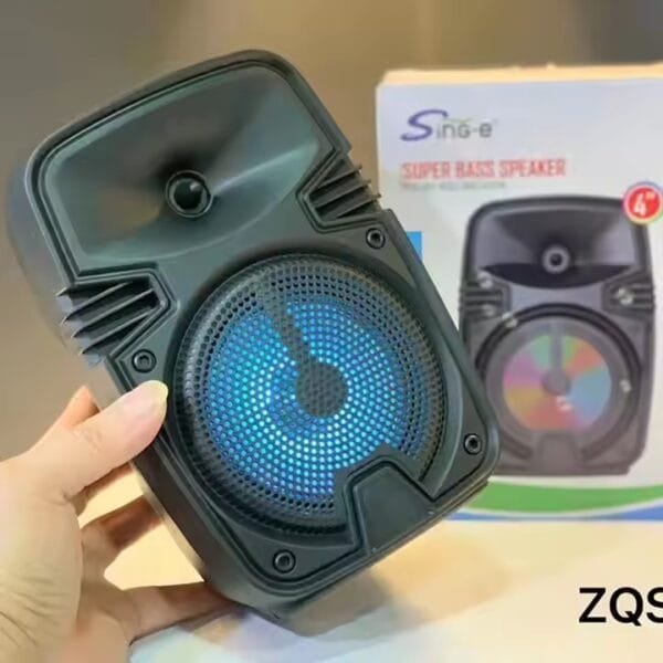 Portable Rechargeable LED Speaker (8)