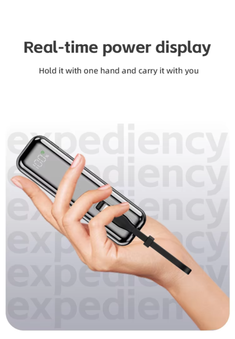 Quick Charger Power Bank With Fast USB AC Plug (5)