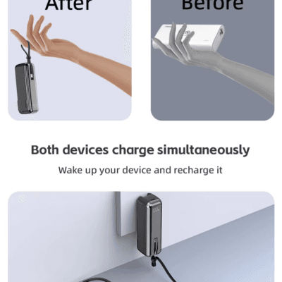 Quick Charger Power Bank With Fast USB AC Plug (7)