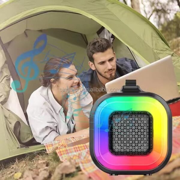 Speaker with RGB LED light (3)