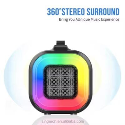 Speaker with RGB LED light (4)