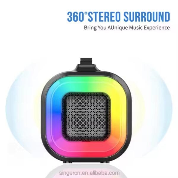 Speaker with RGB LED light (4)