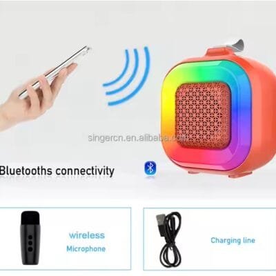 Speaker with RGB LED light (6)