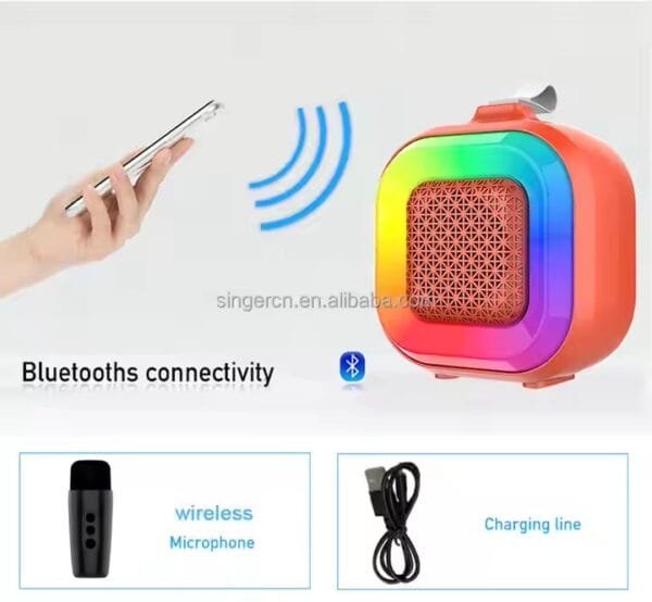 Speaker with RGB LED light (6)