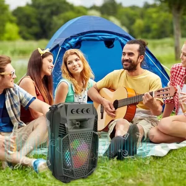 Speakers With Colorful Lights (1)